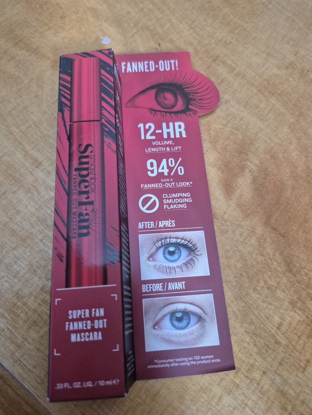 Smashbox Super Fan Mascara in Red Packaging